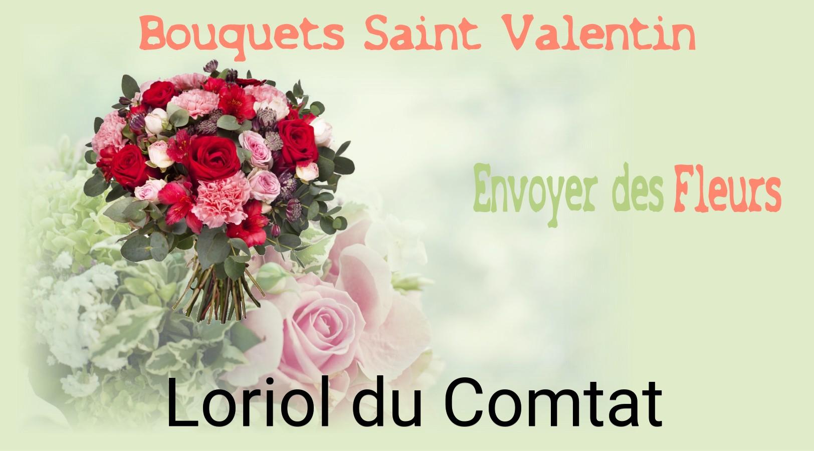 Roses de Saint-Valentin livrées à Loriol-du-Comtat